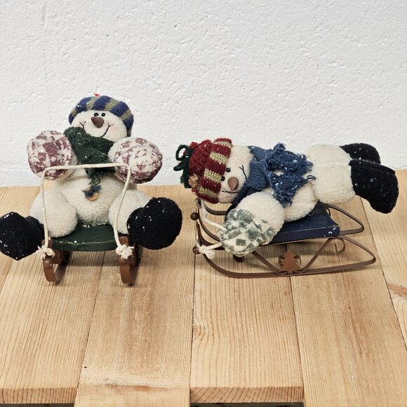 snowman pair - Picture 1 of 9